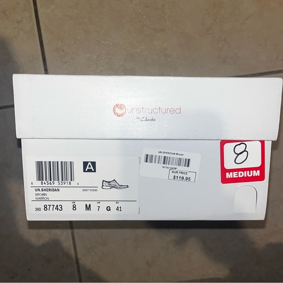 Unstructured Clark’s Slide On Sheridan Go Dress Shoes - Picture 8 of 8